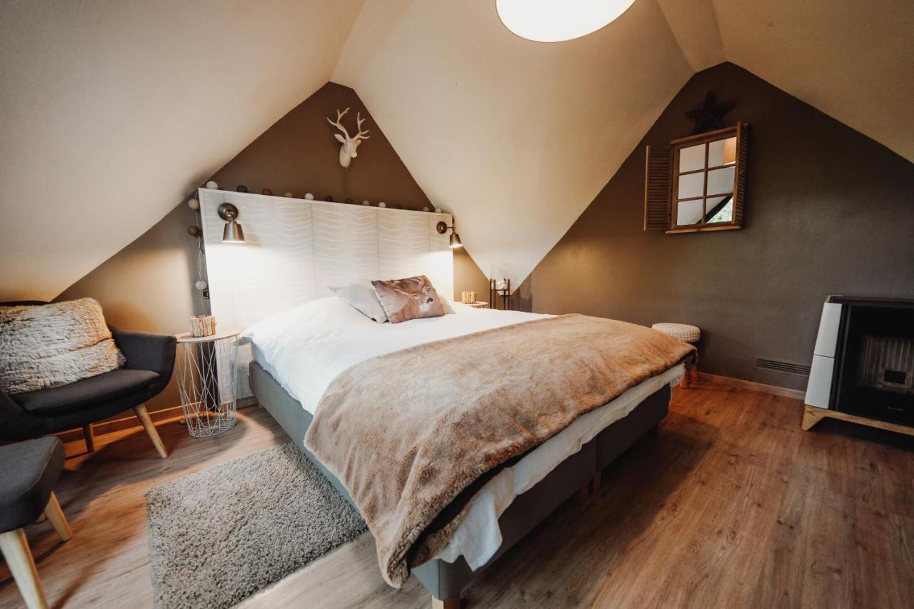 Chalet Scandinave Avec Sauna Ir - In The Woods Gesves Buitenkant foto