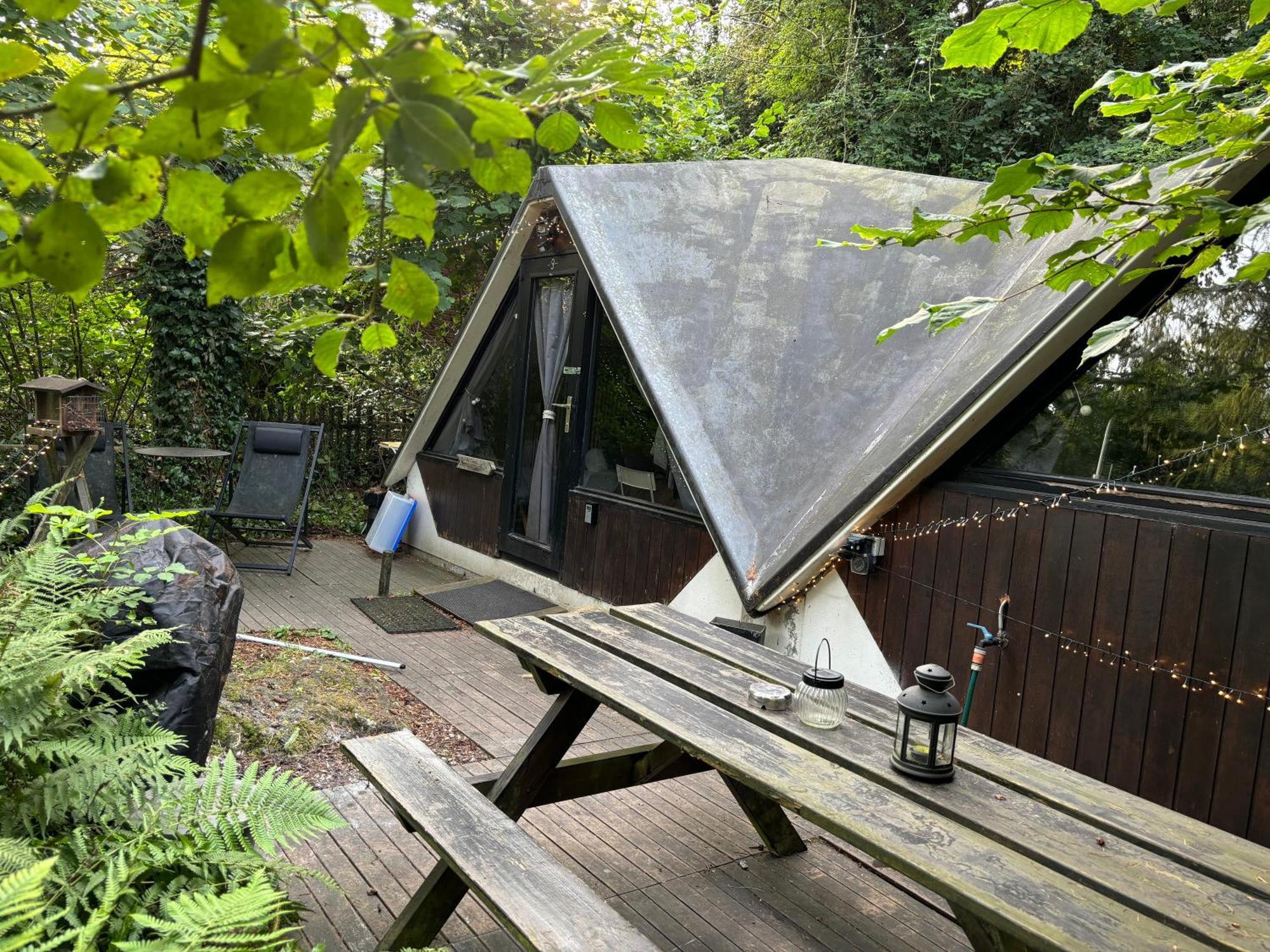 Chalet Scandinave Avec Sauna Ir - In The Woods Gesves Buitenkant foto